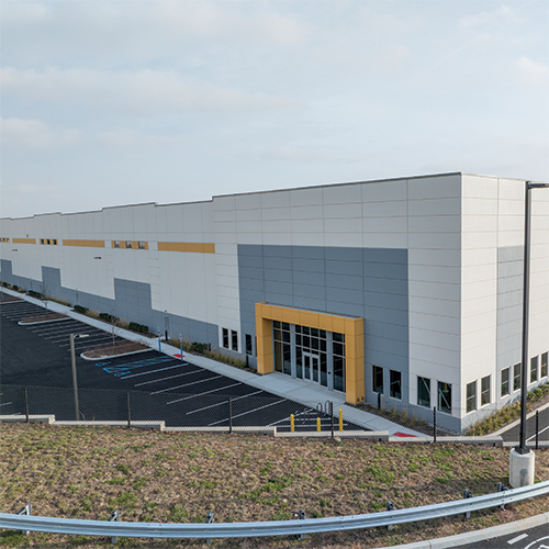 Front entrance of Lincoln Logistics.